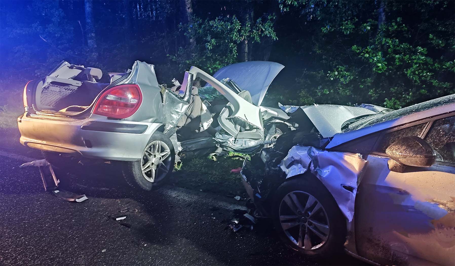 Tragiczny wypadek na drodze krajowej nr 62 w rejonie miejscowości Kamieńczyk