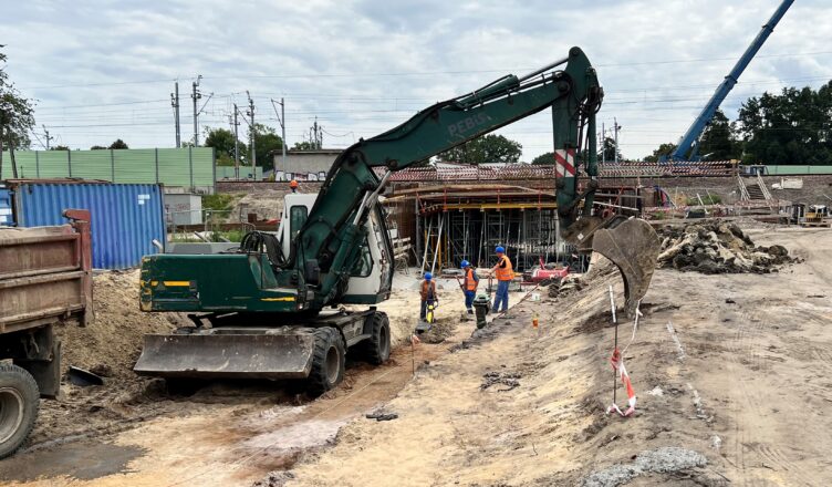 Kolejny etap prac nad drugim tunelem w Zielonce
