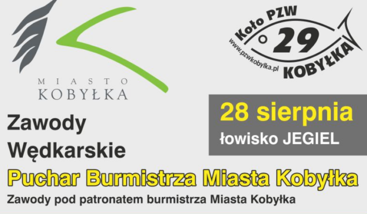 Zawody wędkarskie o Puchar Burmistrza Miasta Kobyłka