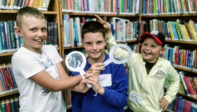 Zielonka - noc detektywów w Bibliotece