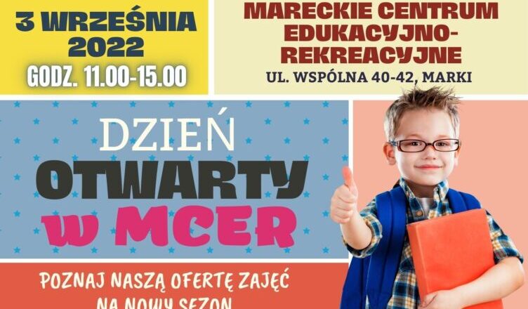 MCER zaprasza na Dzień Otwarty