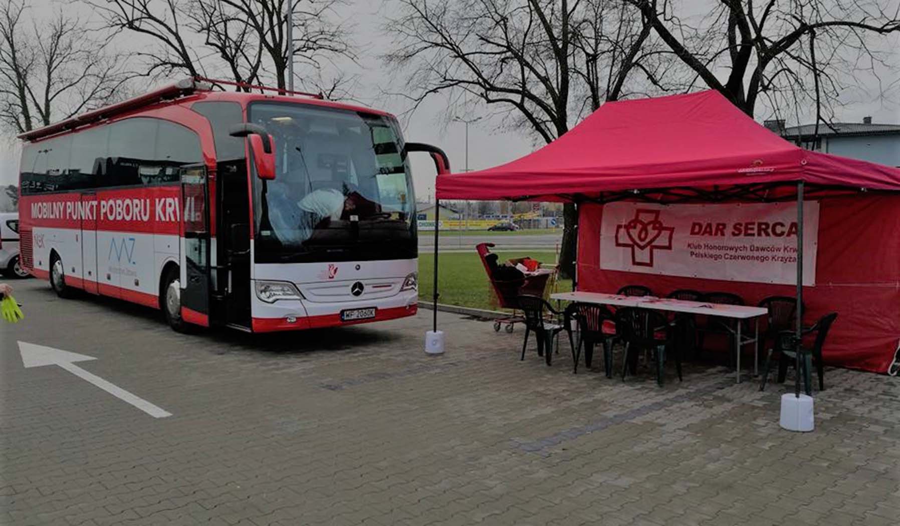 Nie bądź obojętny! Oddaj krew przy Galerii Wołomin