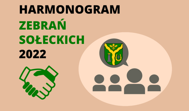 Klembów - harmonogram zebrań sołeckich 2022