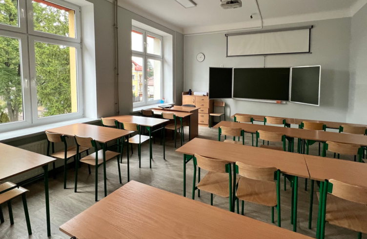 Nowe wnętrza Szkoły Podstawowej nr 1 w Zielonce