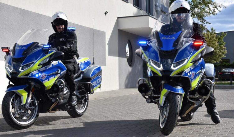 Nowe motocykle dla wołomińskiej drogówki