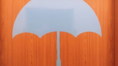 Niebieski parasol w Zespole Szkół w Jasienicy