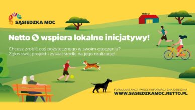 W ramach programu Sąsiedzka Moc Netto sfinansuje 50 lokalnych inicjatyw przyznając granty w wysokości 10 000 lub 30 000 złotych