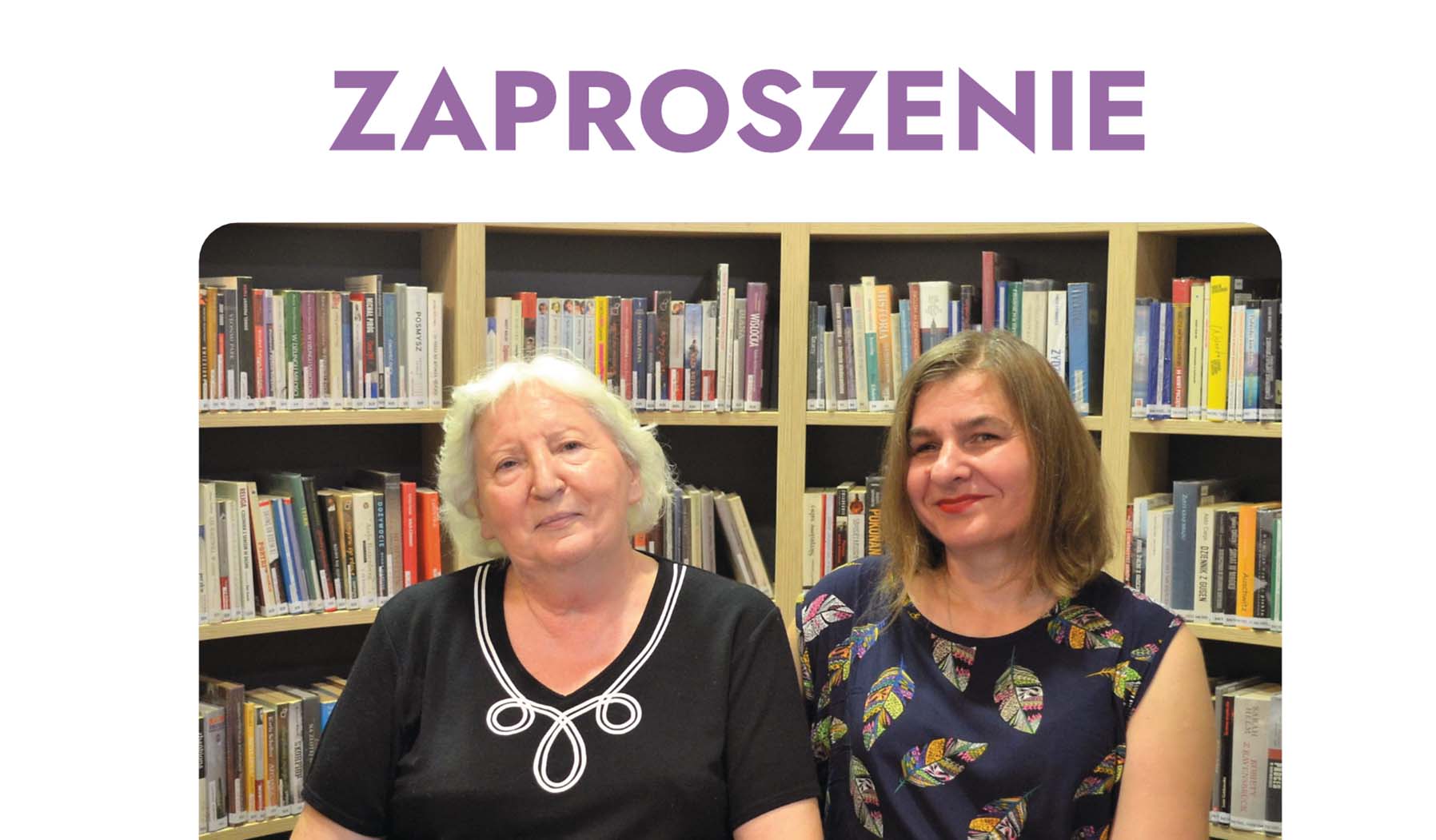 Wieczór poetycki w bibliotece: Wanda Lipińska i Grażyna Wiśniewska