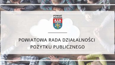 Przedłużenie terminu zgłaszania kandydatur do Powiatowej Rady Działalności Pożytku Publicznego