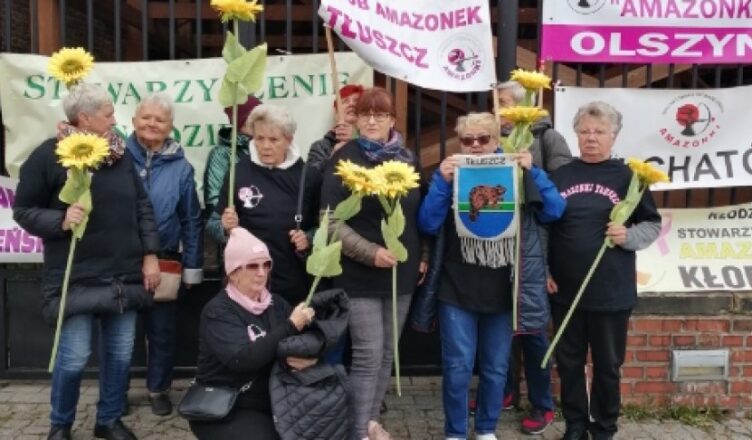 Tłuszcz - pielgrzymka Amazonek na Jasną Górę