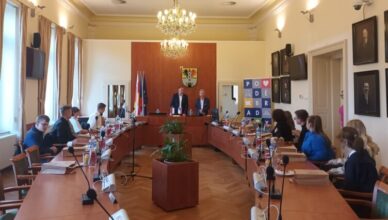 Młodzieżowa Rada Miasta Wołomin w czeskich Podiebradach