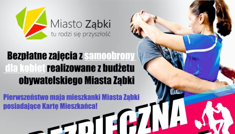 Ząbki - bezpłatny kurs samoobrony dla kobiet