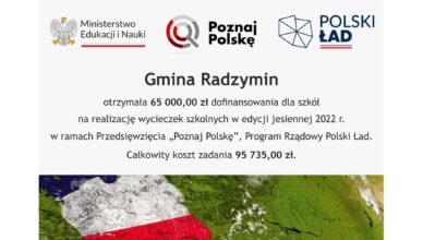 Dotacja dla gminy Radzymin