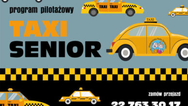 Wołomin - rusza pilotaż projektu TAXI SENIOR