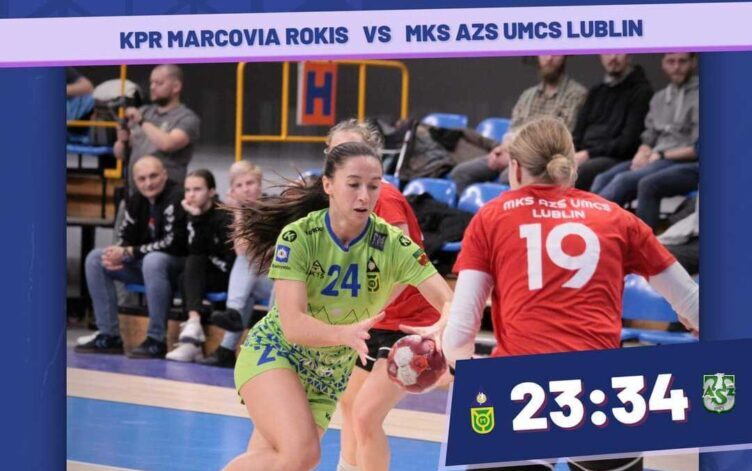 Porażka KPR Marcovia ROKiS w Lublinie