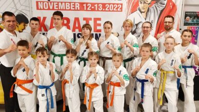 8 medali dla Zielonki na Mistrzostwach Europy karate