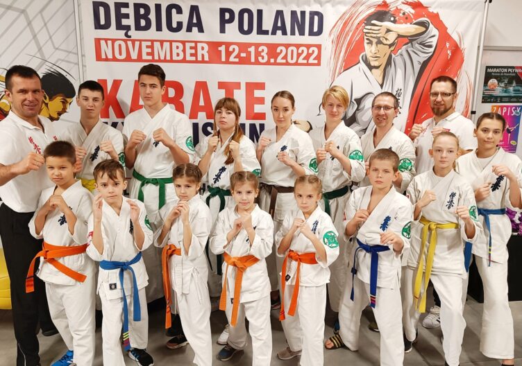 8 medali dla Zielonki na Mistrzostwach Europy karate