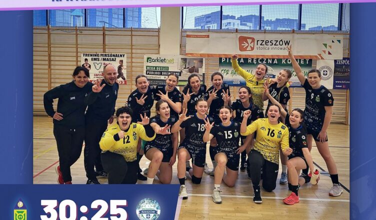 Trzy punkty dla mareckich szczypiornistek