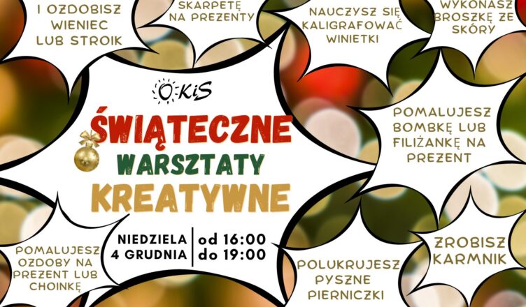 Świąteczne Warsztaty Kreatywne w OKiS Zielonka