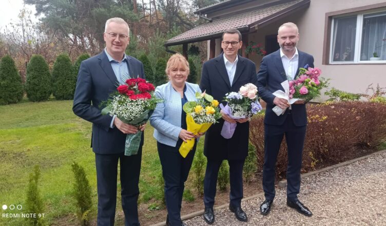 Dąbrówkę odwiedził Premier Mateusz Morawiecki