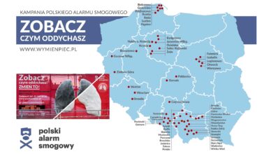 Mobilne płuca jadą w Polskę – ruszyła wielka kampania Polskiego Alarmu Smogowego