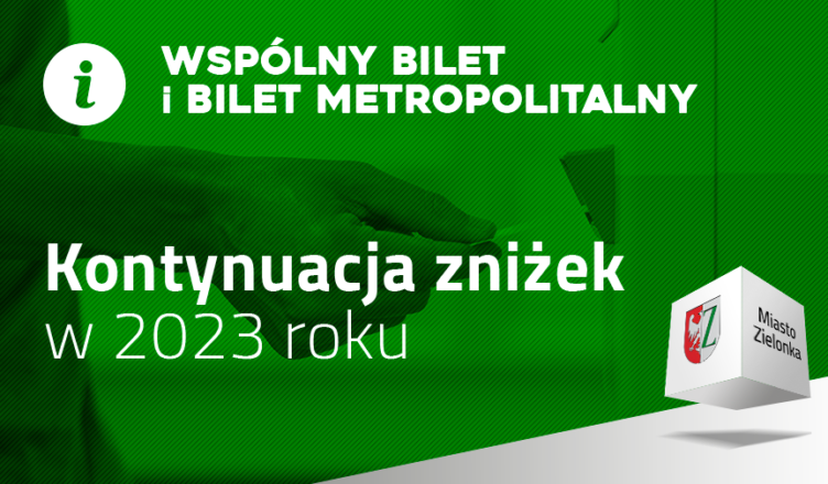 Zielonka kontynuuje udział w dwóch programach zniżkowych na transport publiczny