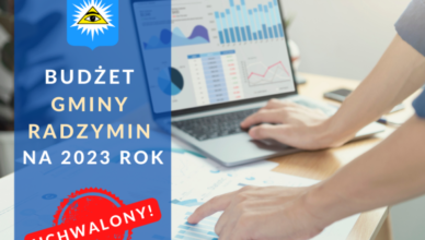 Budżet Gminy Radzymin na rok 2023 uchwalony
