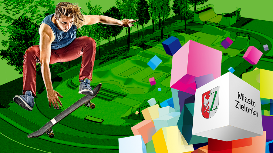 Tak będzie wyglądał skatepark w Zielonce