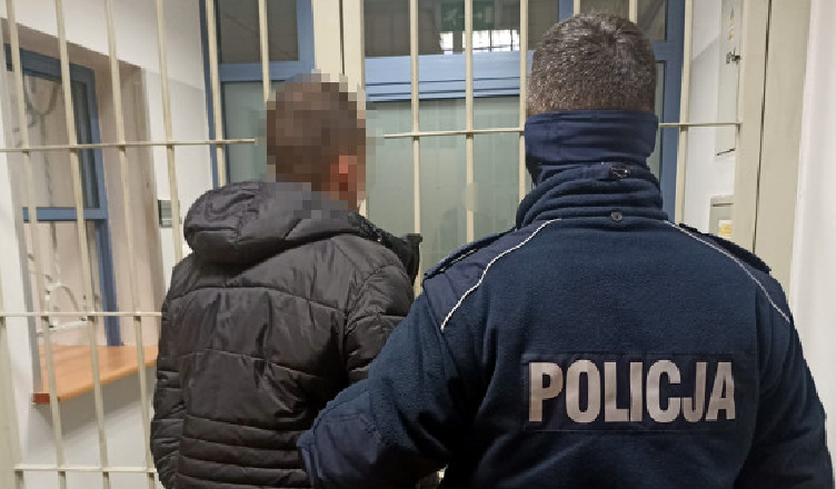Warszawa Złodziej wpadł przez niepokój