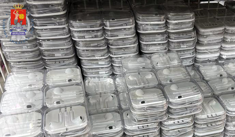 Policja zatrzymała handlarza podróbkami