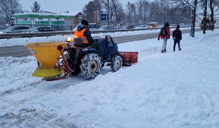 Marki - raport z odśnieżania miasta