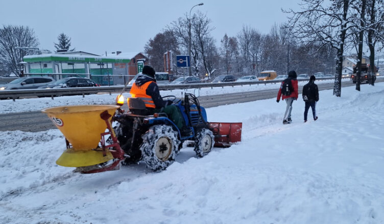 Marki - raport z odśnieżania miasta