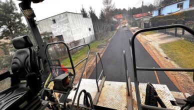 Bliski koniec sezonu asfaltowania w Markach