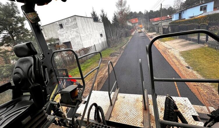 Bliski koniec sezonu asfaltowania w Markach