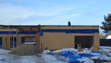 Tłuszcz - budowa centrum opiekuńczo - mieszkalnego postępuje