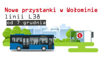 Wołomin - dodatkowe przystanki autobusowe przy ulicy Granicznej