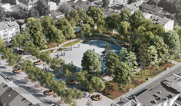 Krystalizują się plany rewitalizacji Placu 3 Maja w Wołominie