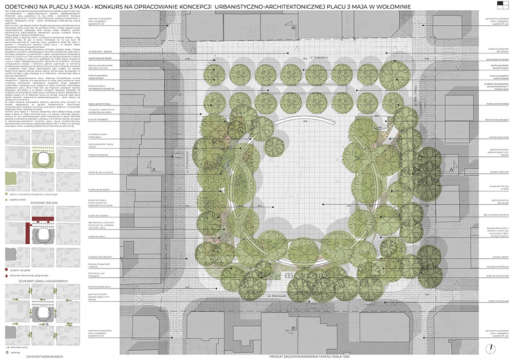 Krystalizują się plany rewitalizacji Placu 3 Maja w Wołominie