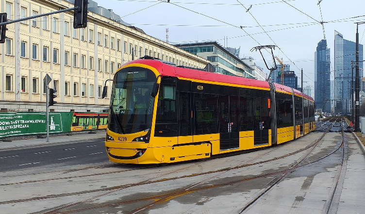 Tramwaj wraca na Kasprzaka