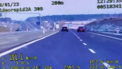 Przekroczył prędkość na S8, bo spieszył się na spotkanie z nową dziewczyną