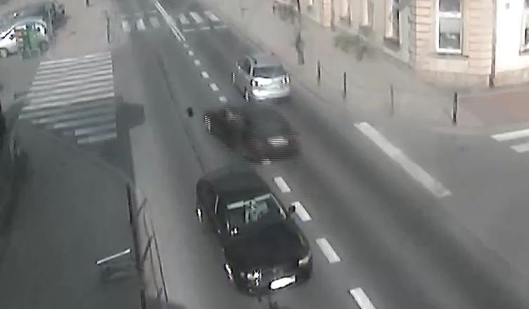 Wysoka kara dla kierowcy bmw