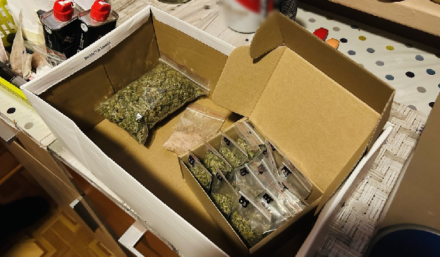 Diler trafił na patrol policji - jest podejrzany o posiadanie dużej ilości środków odurzających