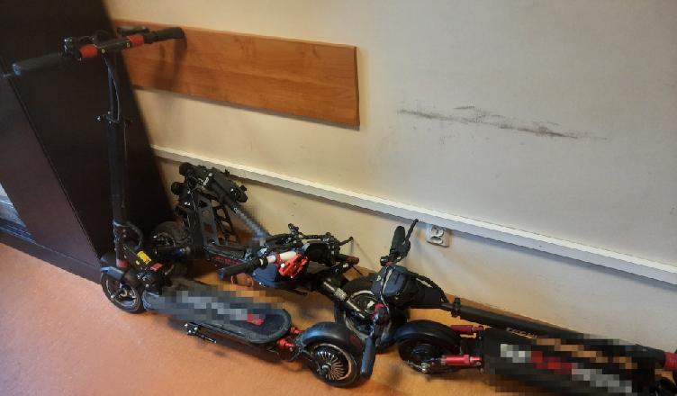 Policjanci tropili złodzieja hulajnóg, a złapali również pasera