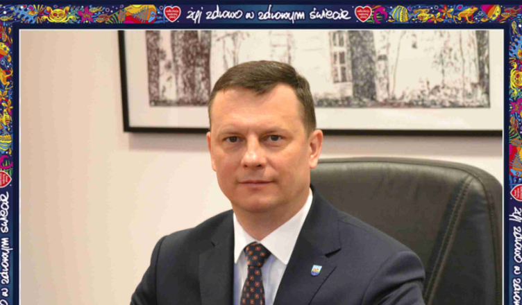 Wspólna przejażdżka z burmistrzem Tłuszcza