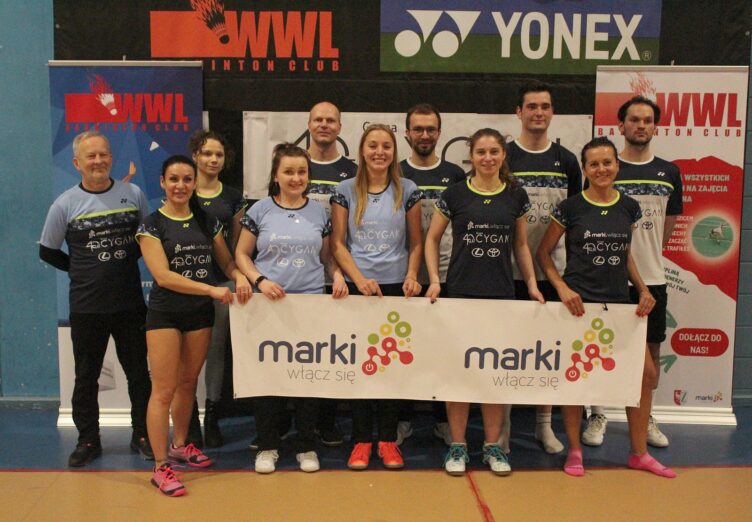 Marki: WWL Badminton Club wiceliderem tabeli I ligi