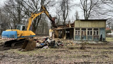 Zielonka - barak przeszedł do historii