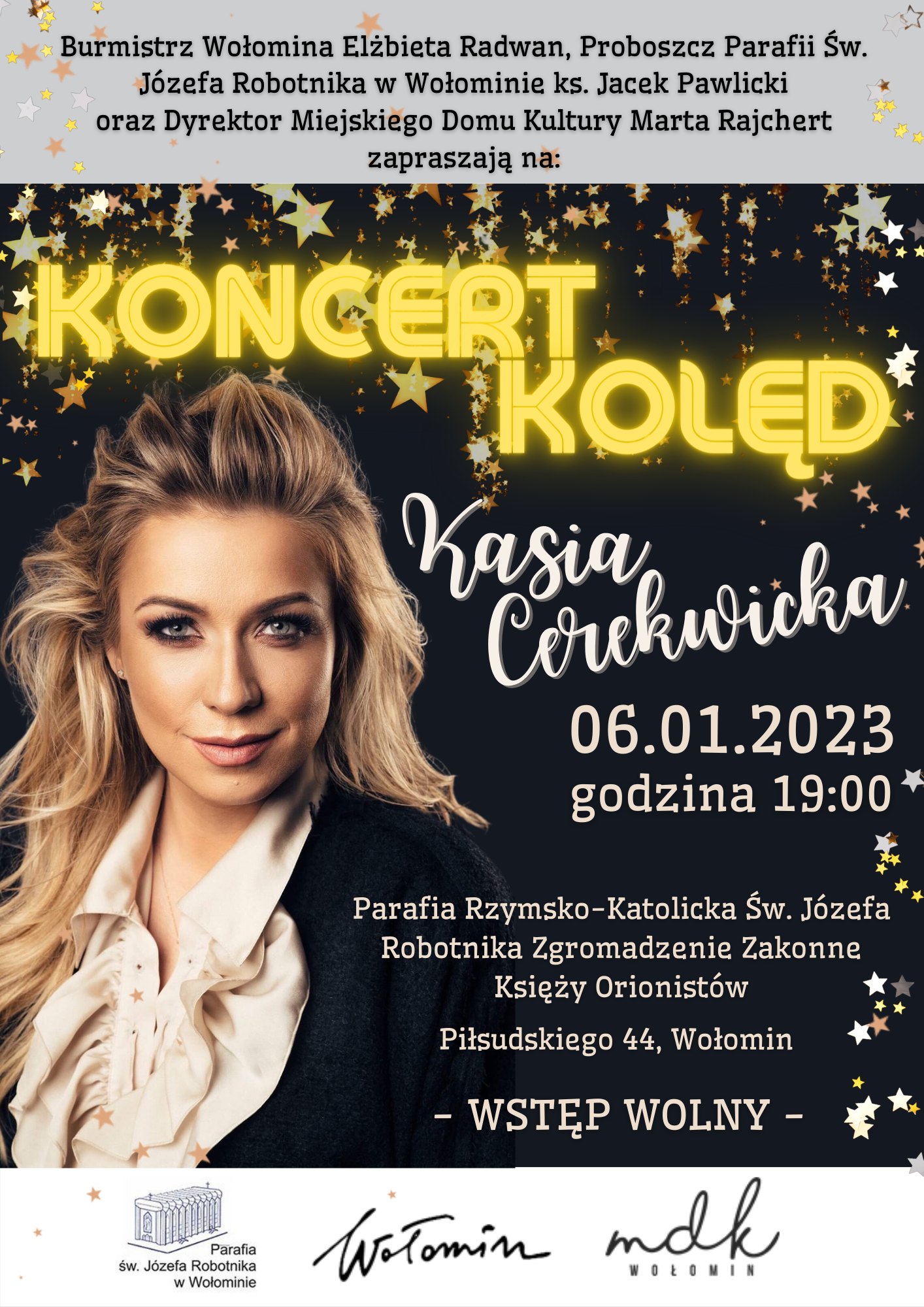 Kolędowanie z Kasią Cerekwicką