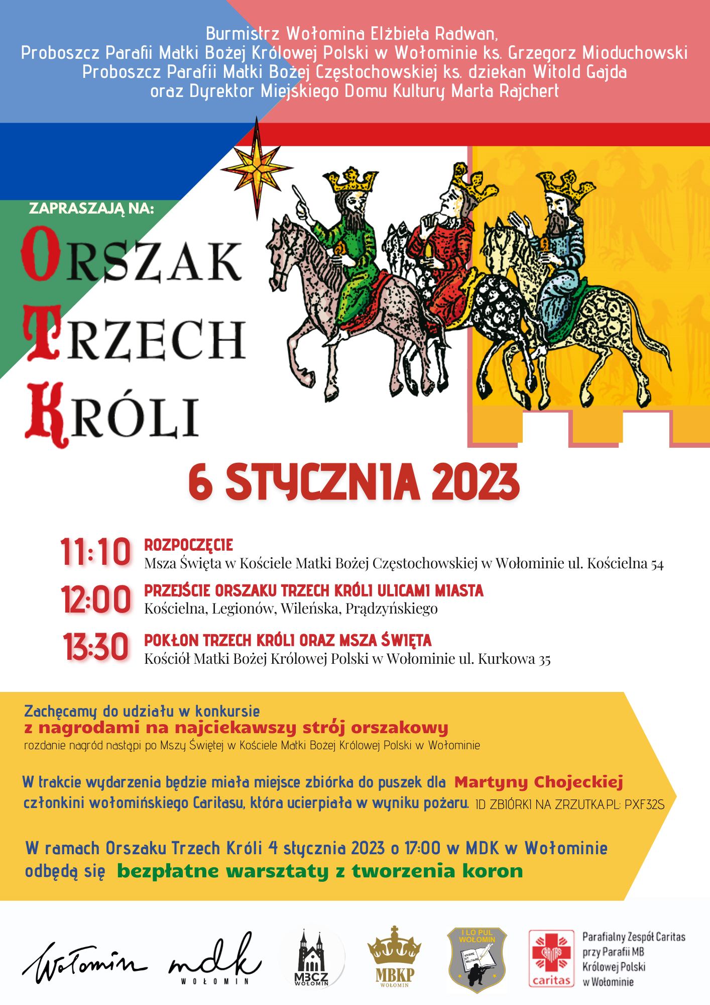 Orszak Trzech Króli w Wołominie