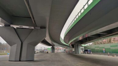 Przygotowania do otwarcia estakady na Żołnierskiej