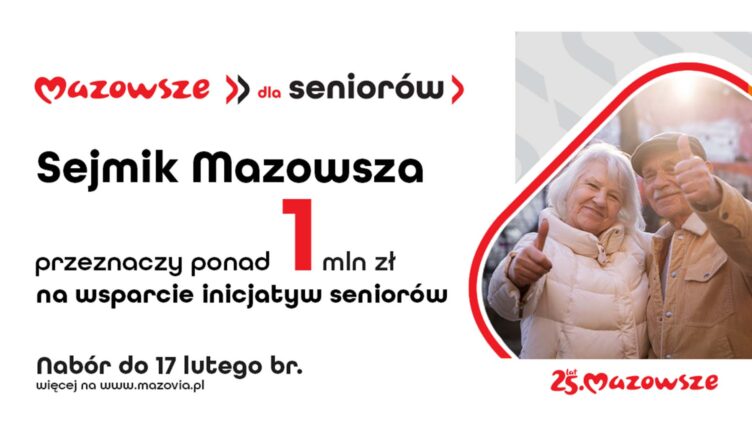 Mazowsze pomaga seniorom
